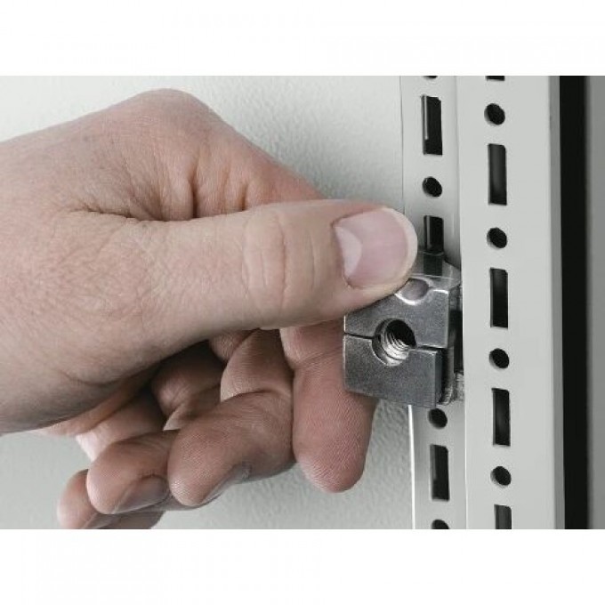 Фиксирующаяся гайка RITTAL M6, сталь, 20 шт 296431